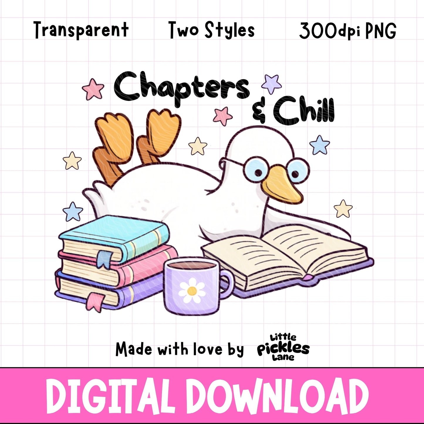 Chapters & Chill Goose | Digital Download