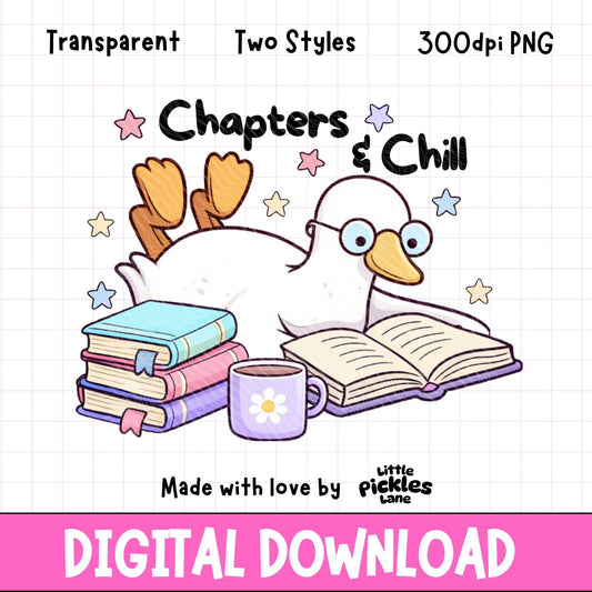 Chapters & Chill Goose | Digital Download