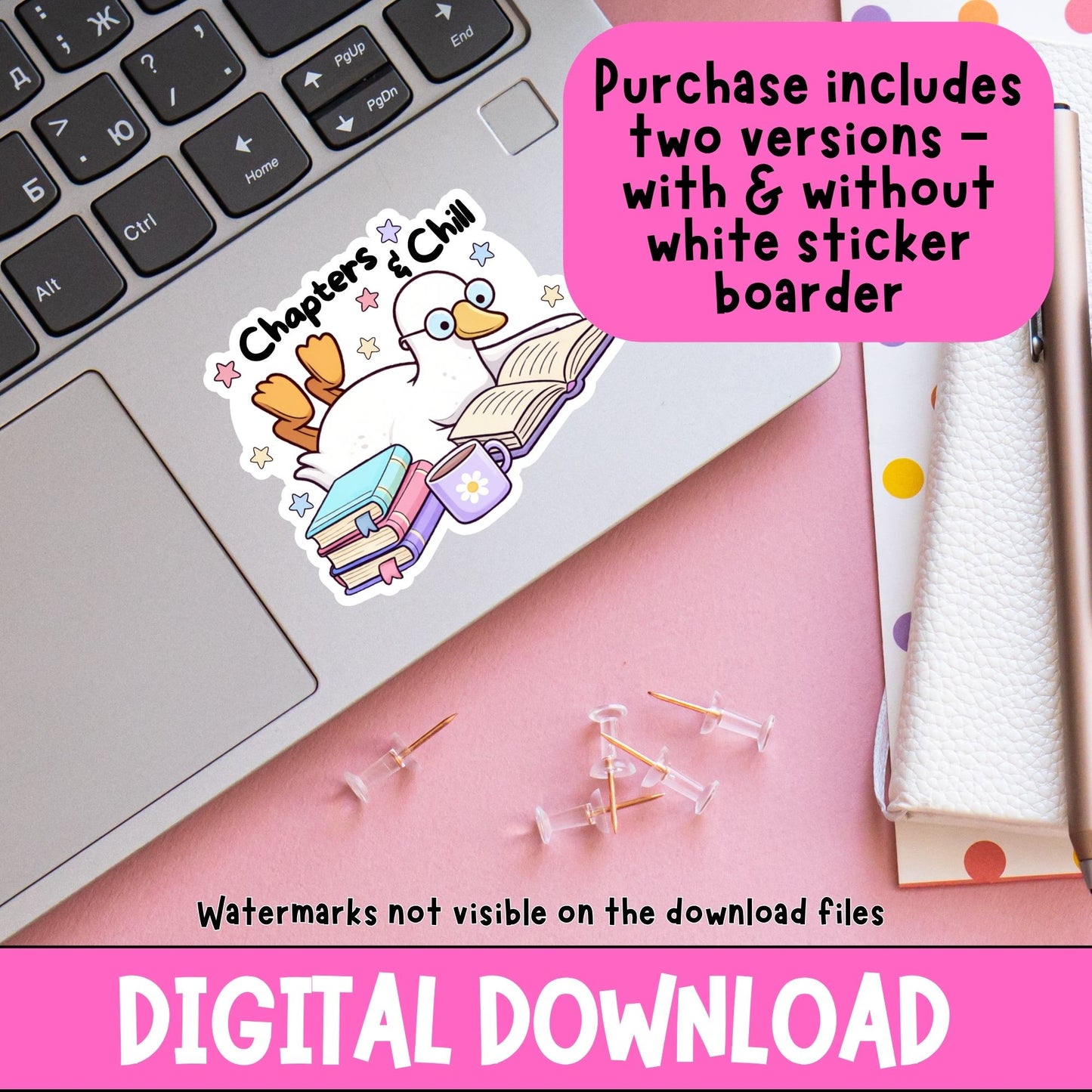 Chapters & Chill Goose | Digital Download