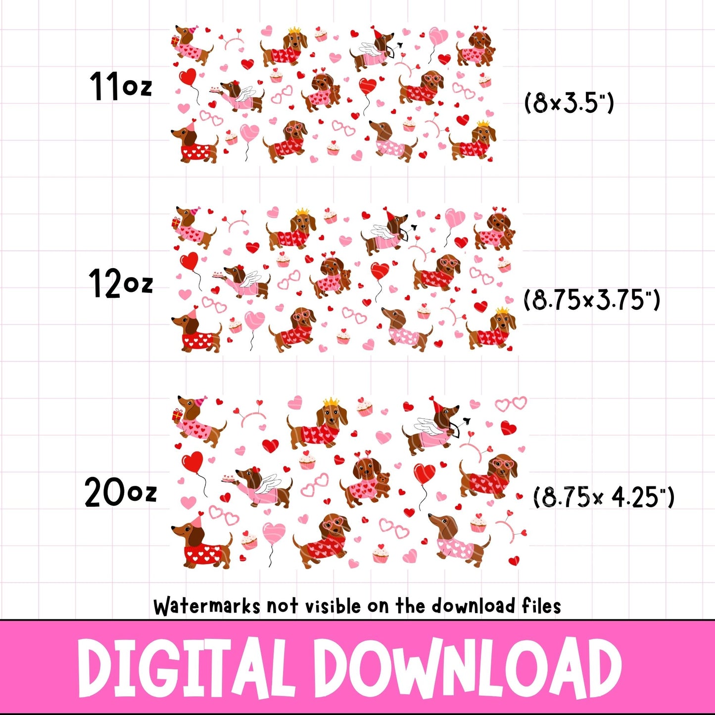 Sausage Dog Love | Digital Download