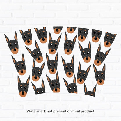 Dobermann | UV DTF Wrap