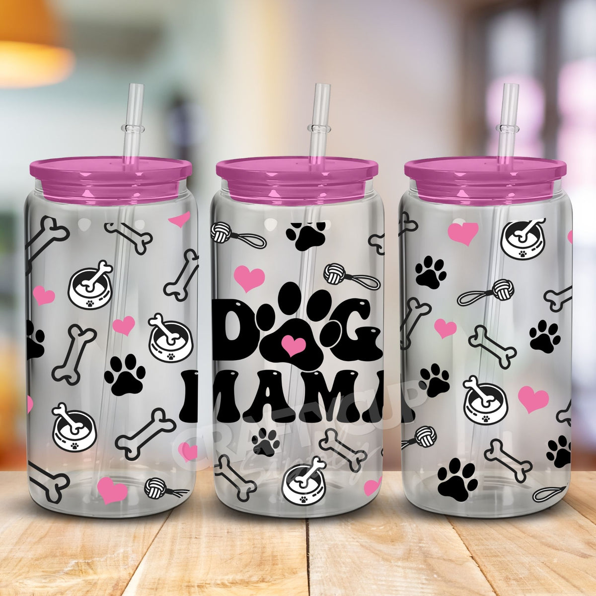 Dog Mama | UV DTF Wrap