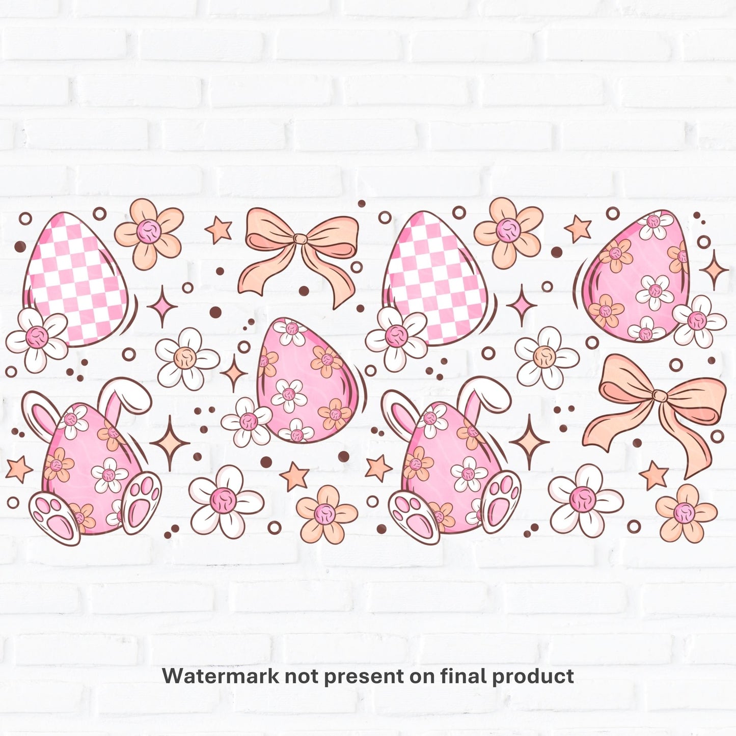 Easter Collage | UV DTF Wrap