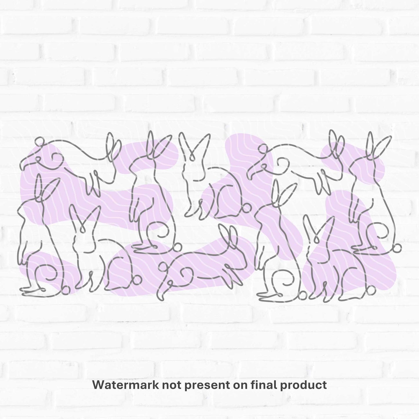 Hare | UV DTF Wrap