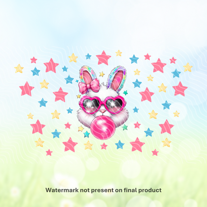 Bubblegum Bunny | UV DTF Wrap