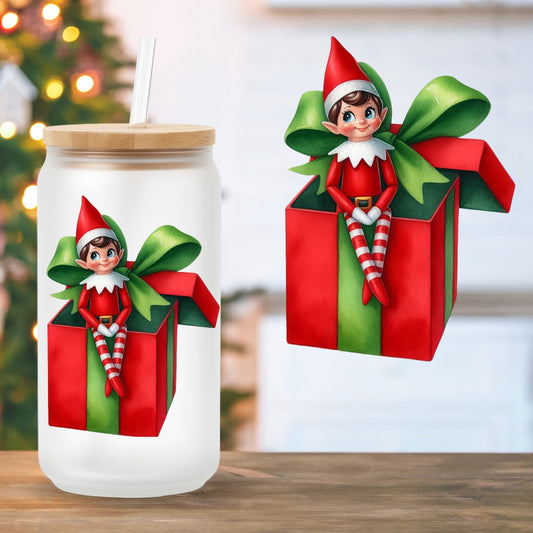 Present Elf | UV DTF Decal