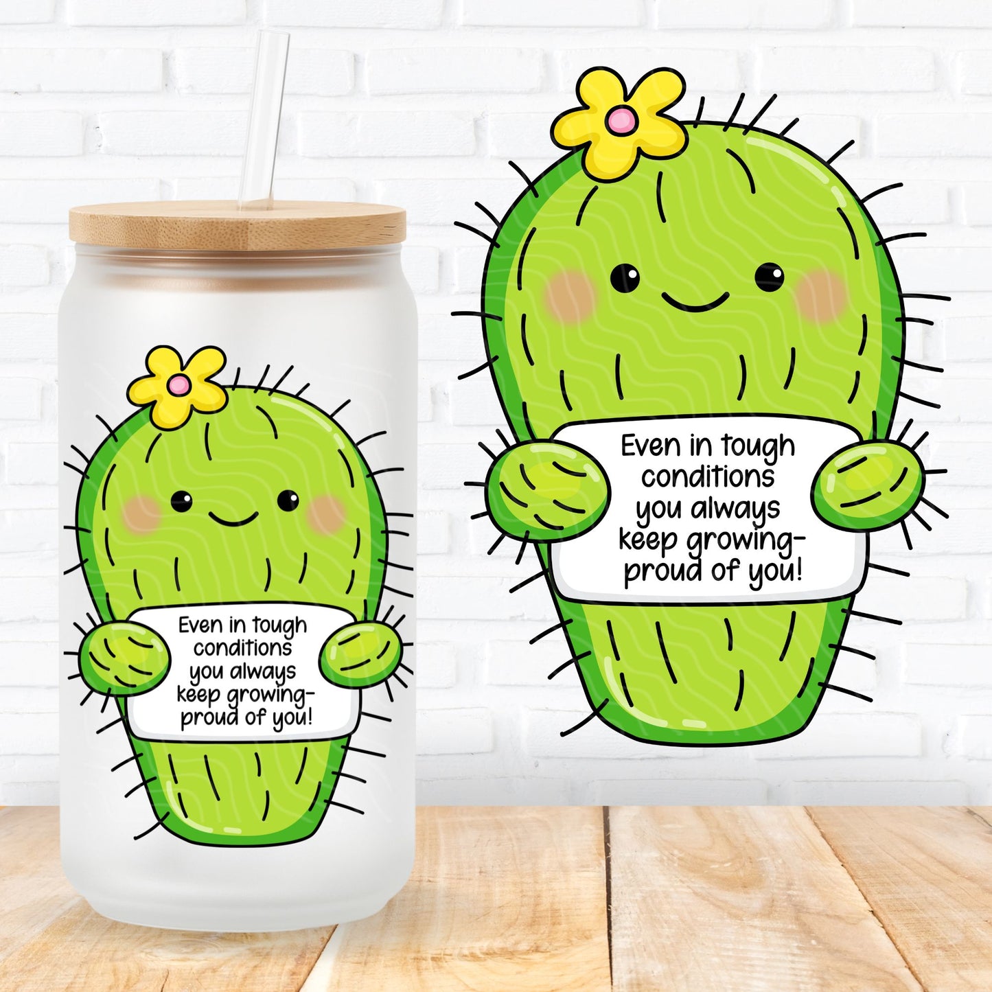 emotional support uvdtf transfer sticker positive vibes quotes for mental health supporters