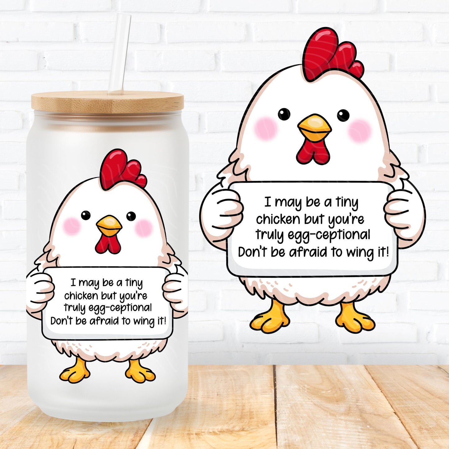emotional support uvdtf transfer sticker positive vibes quotes for mental health supporters
