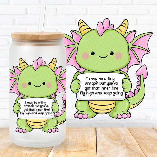 Emotional Support Dragon | UV DTF Decal