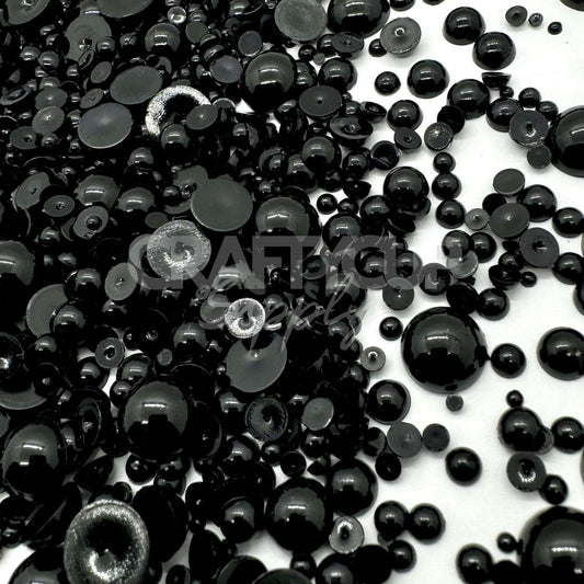 Black Pearl Scatter Mix (2/3/4/5/6/8/10mm) (28g)
