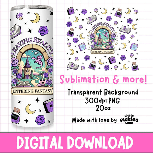 Leaving Reality, Entering Fantasy | Digital Download