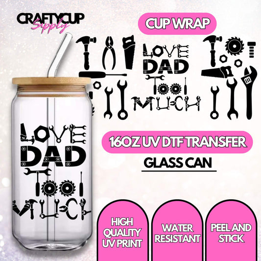 father day uv dtf