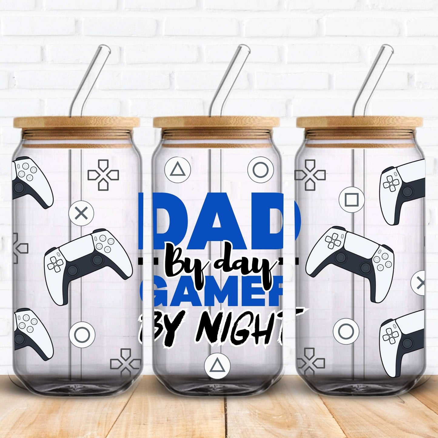 Dad By Day | UV DTF Wrap