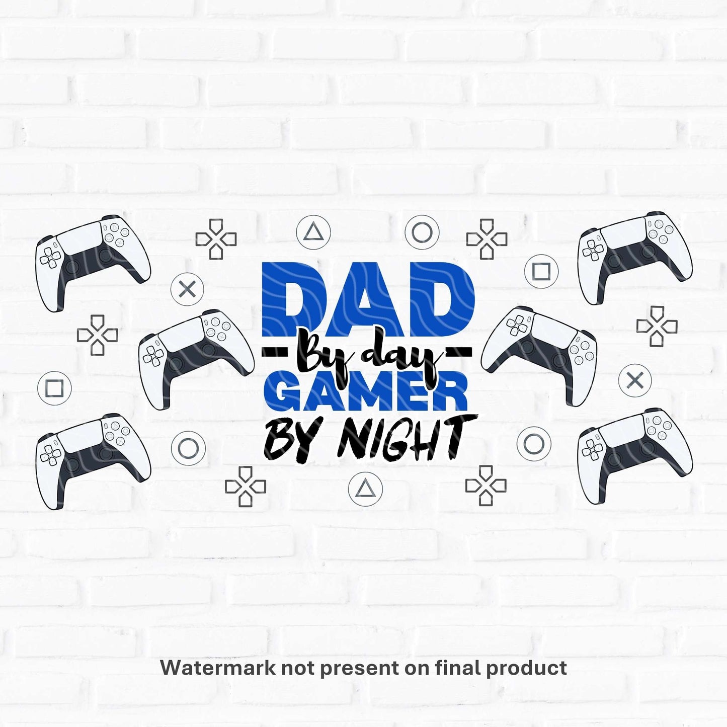 Dad By Day | UV DTF Wrap