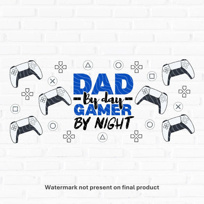 Dad By Day | UV DTF Wrap