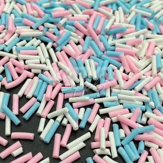 blue pink sprinkles