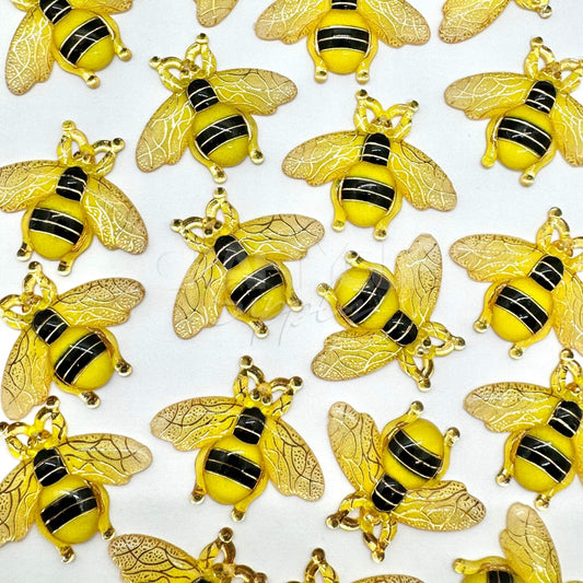 bumblebee resin charms