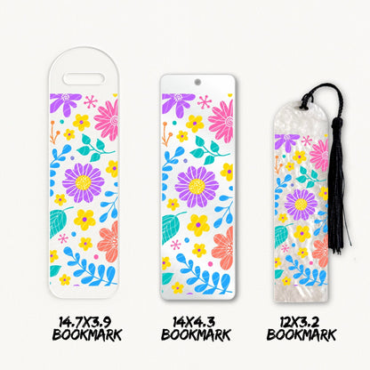 Floral | Bookmark UV DTF