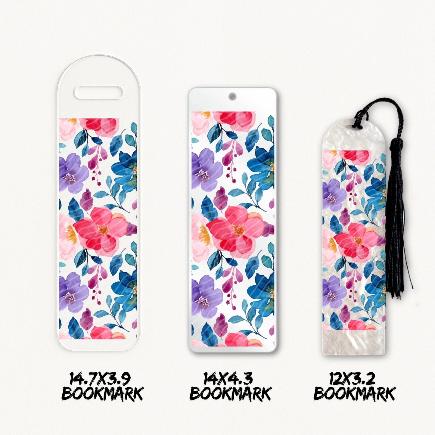 Floral | Bookmark UV DTF