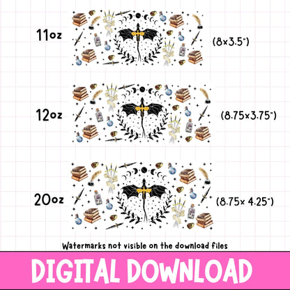 Fourth Wing Crest | Digital Download