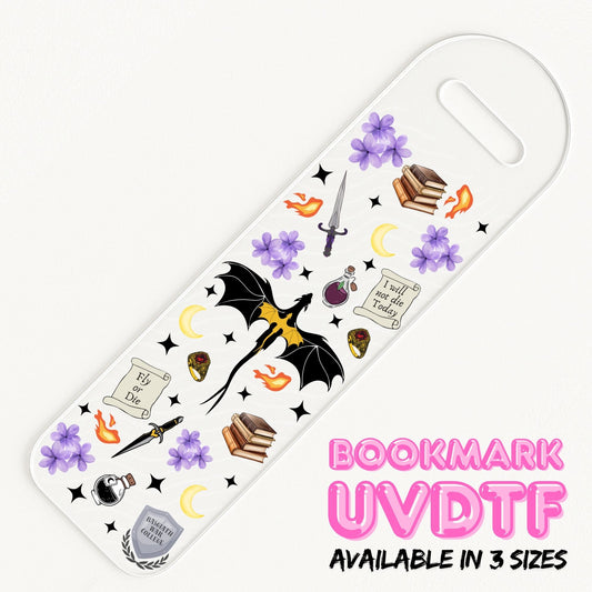 Fourth Wing | Bookmark UV DTF