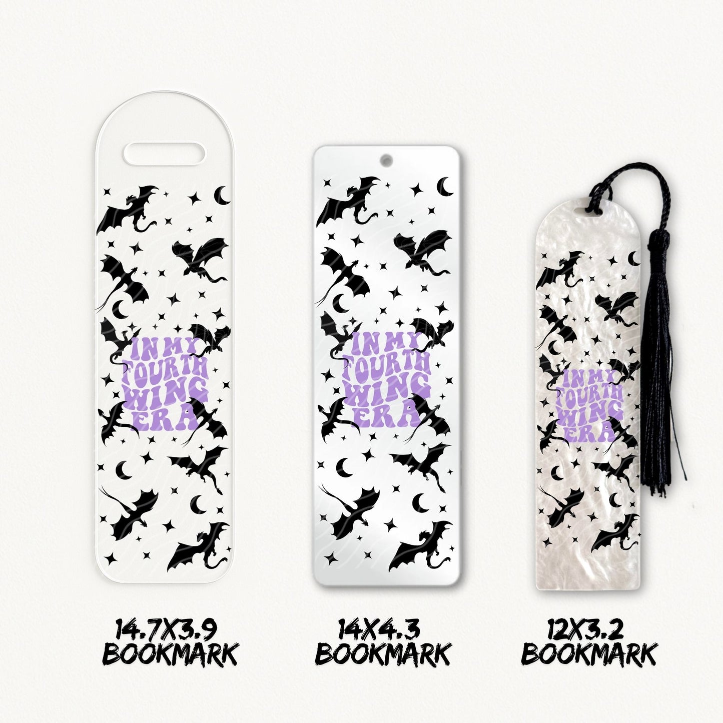 Fourth Wing Era | Bookmark UV DTF