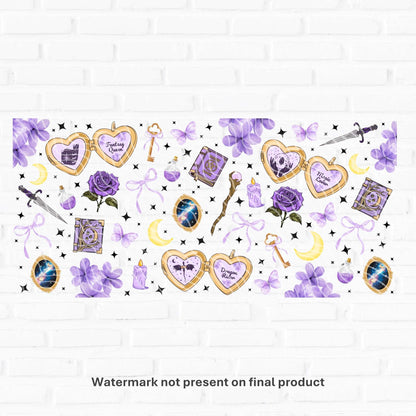 Fantasy Book Girl | UV DTF Wrap