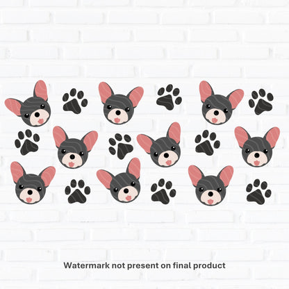 French Bulldog | UV DTF Wrap