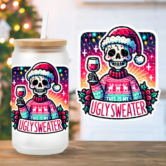 Ugly Sweater | UV DTF Decal