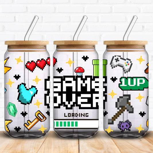 Game Over | UV DTF Wrap