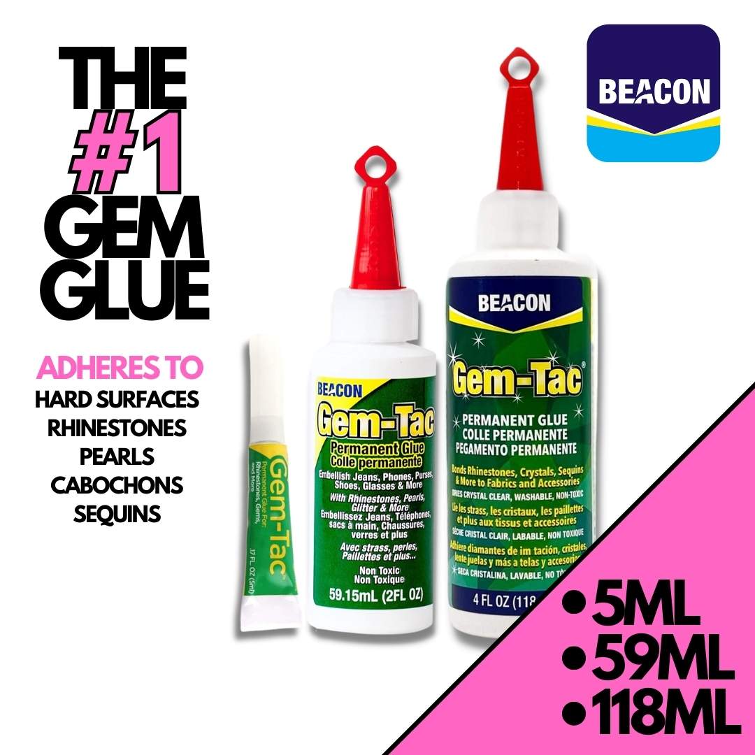 Beacon Gem Tac Glue UK Permanent Adhesive Crafting CraftyCupSupply