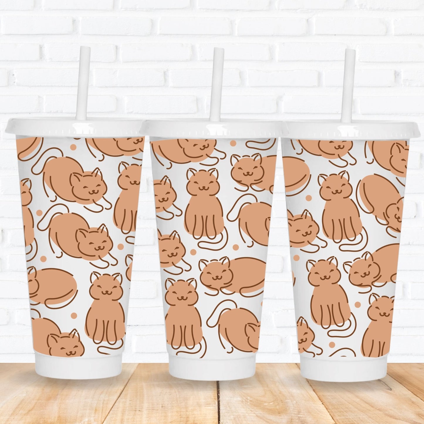 Ginger Cat | UV DTF Wrap