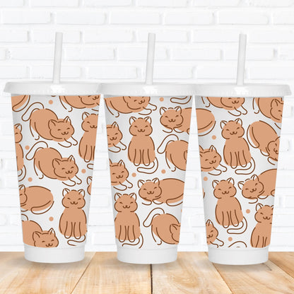 Ginger Cat | UV DTF Wrap