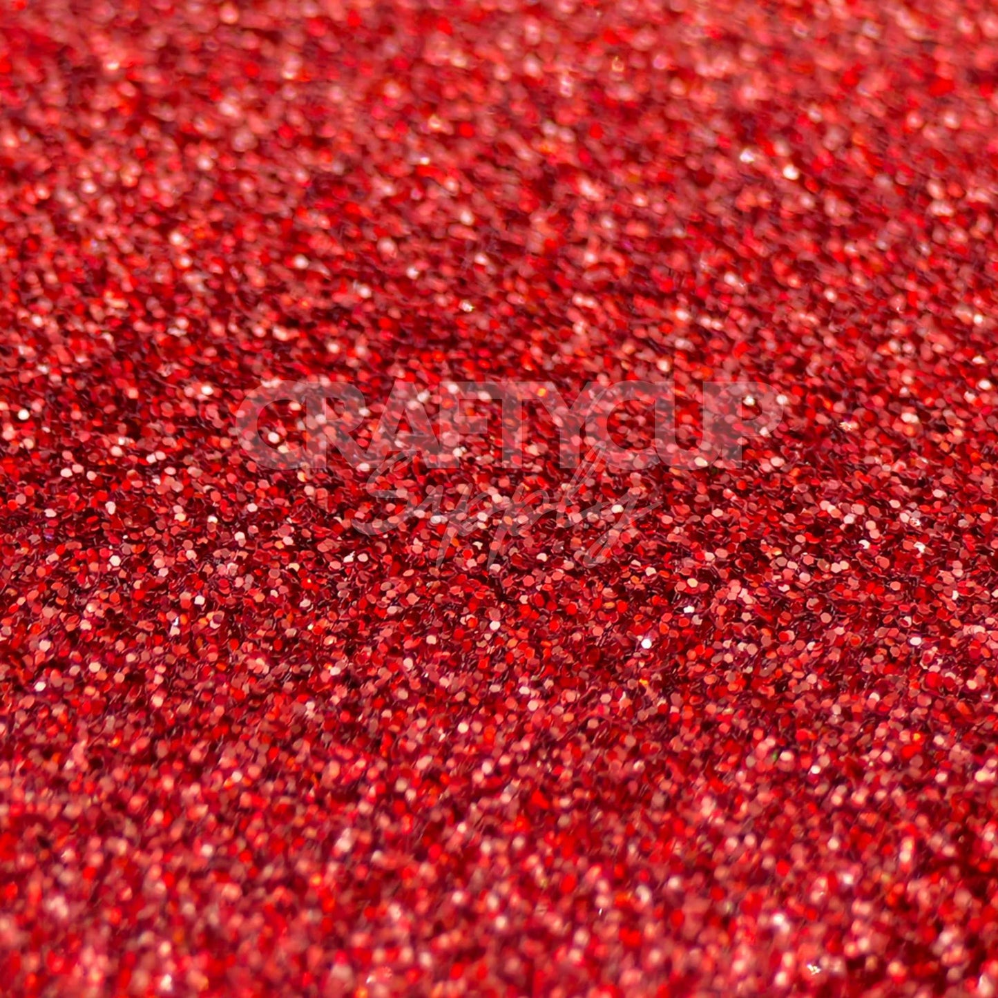 crafting glitter red fine