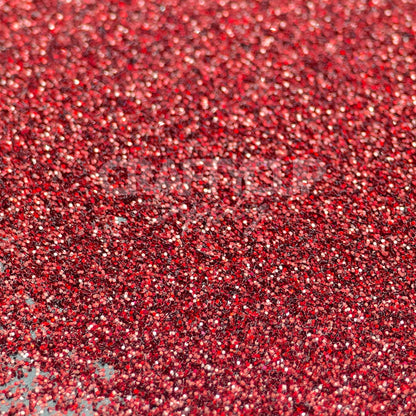 red fine glitters for crafting