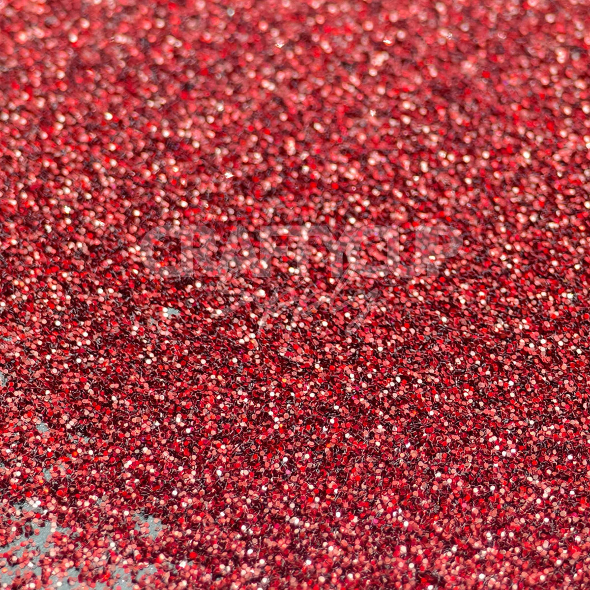 red fine glitters for crafting