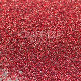 red fine glitters for crafting