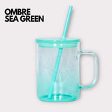 Ombre 17oz Glass Mug