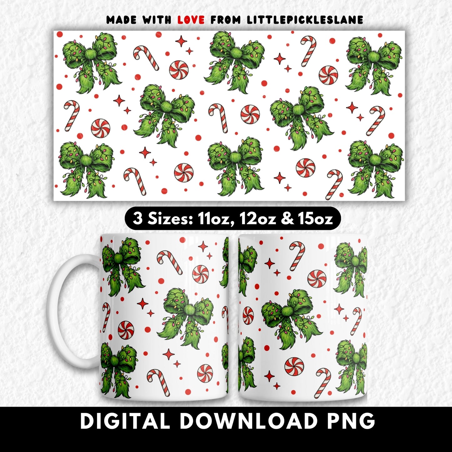 Grinch Coquette | Digital Download