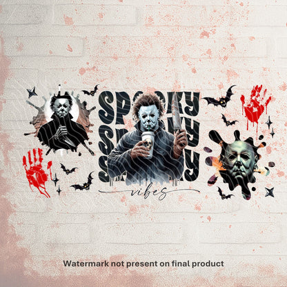 Halloween 08 | UV DTF Wrap