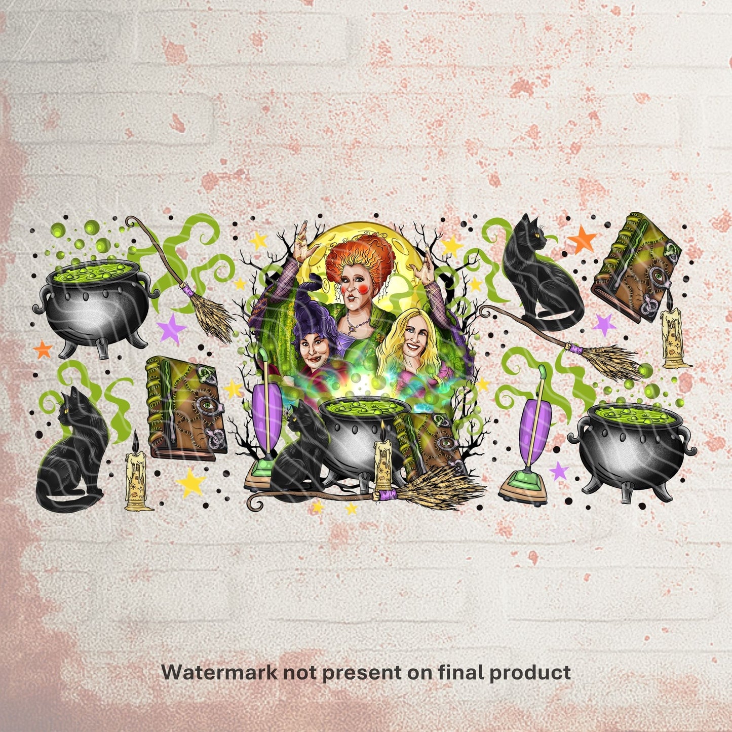 Halloween 09 | UV DTF Wrap