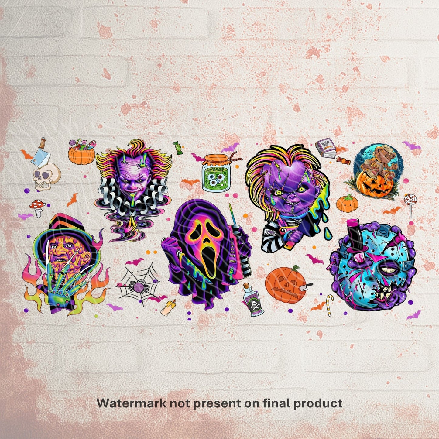 Halloween 27 | UV DTF Wrap