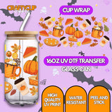 All Things Pumpkin | UV DTF Wrap