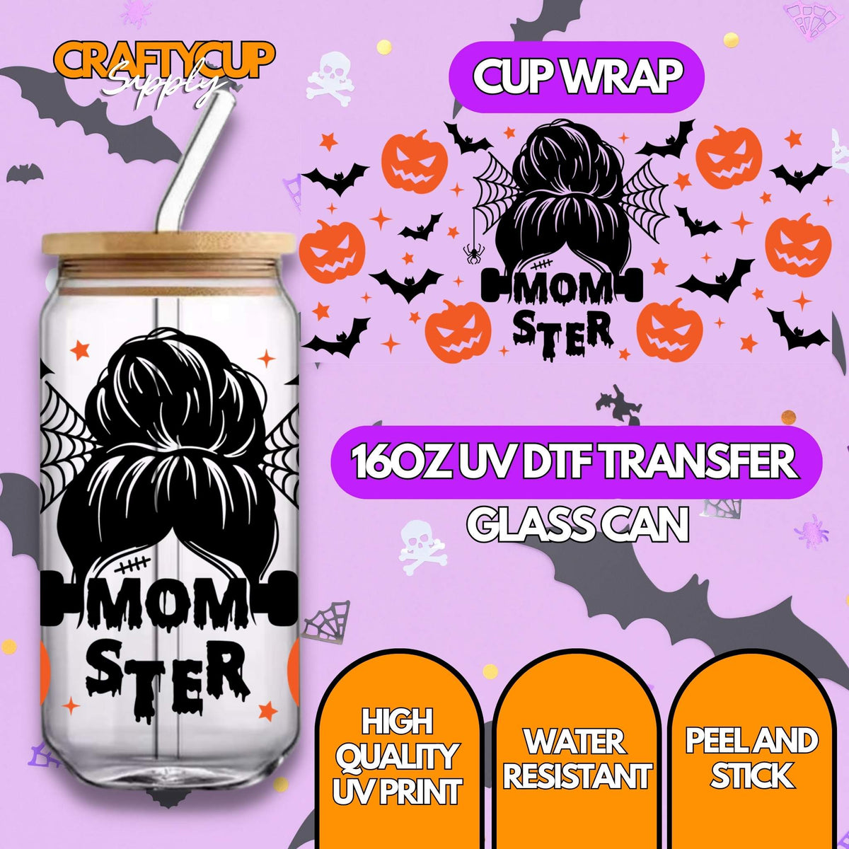 Momster | UV DTF Wrap