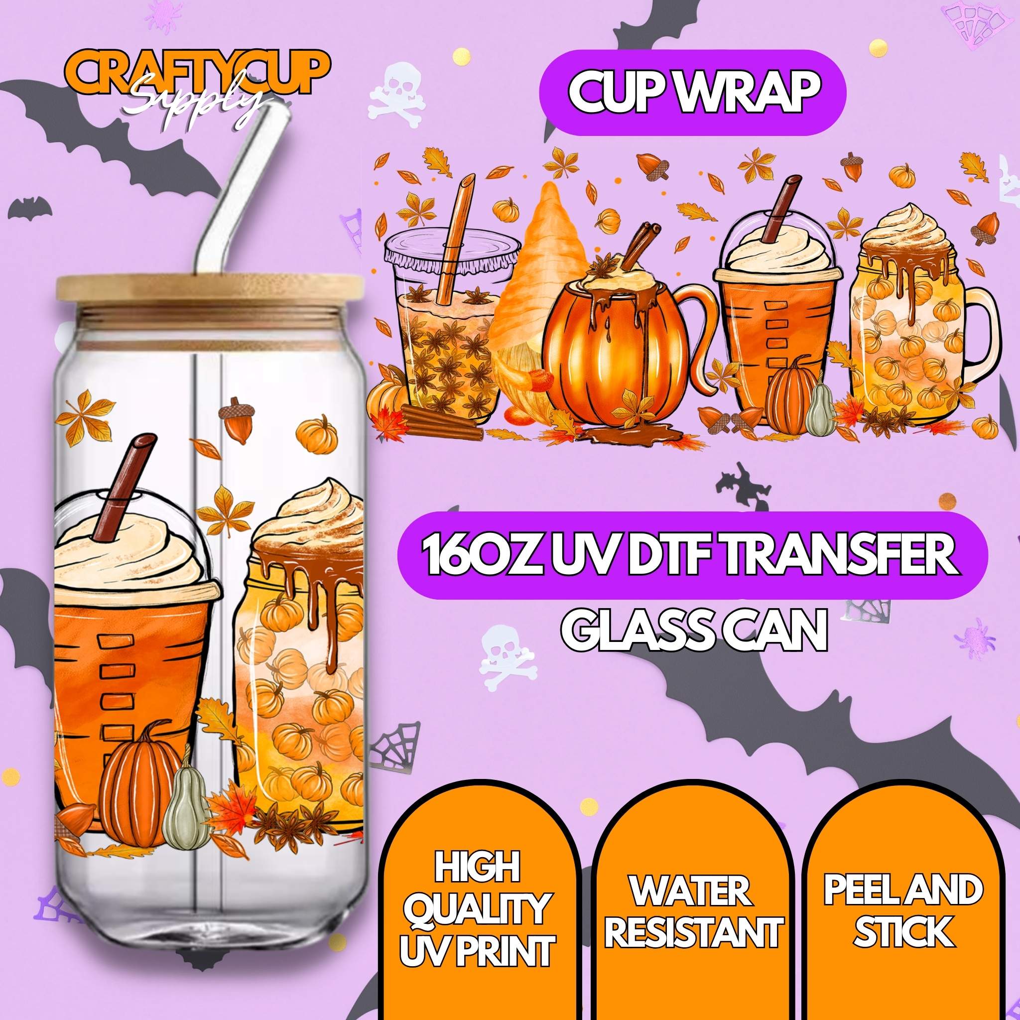 halloween dtf prints