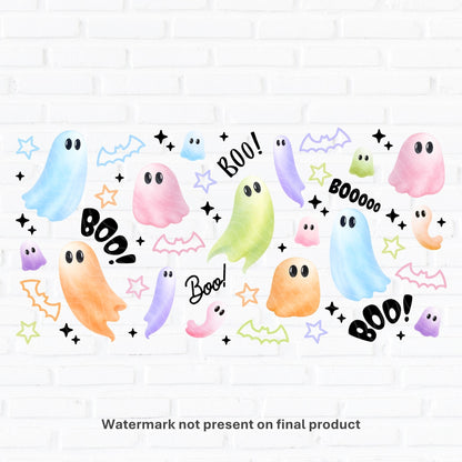 Spooky Ghosts | UV DTF Wrap