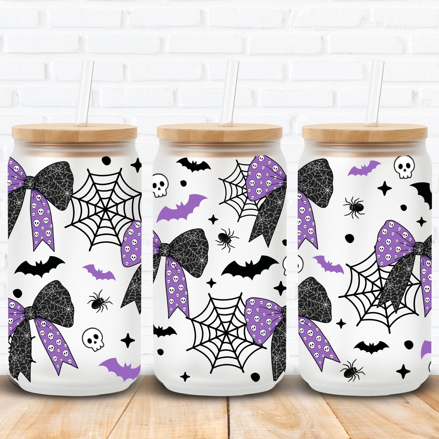 Coquette Skulls | UV DTF Wrap