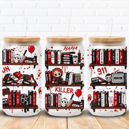 Horror Library | UV DTF Wrap