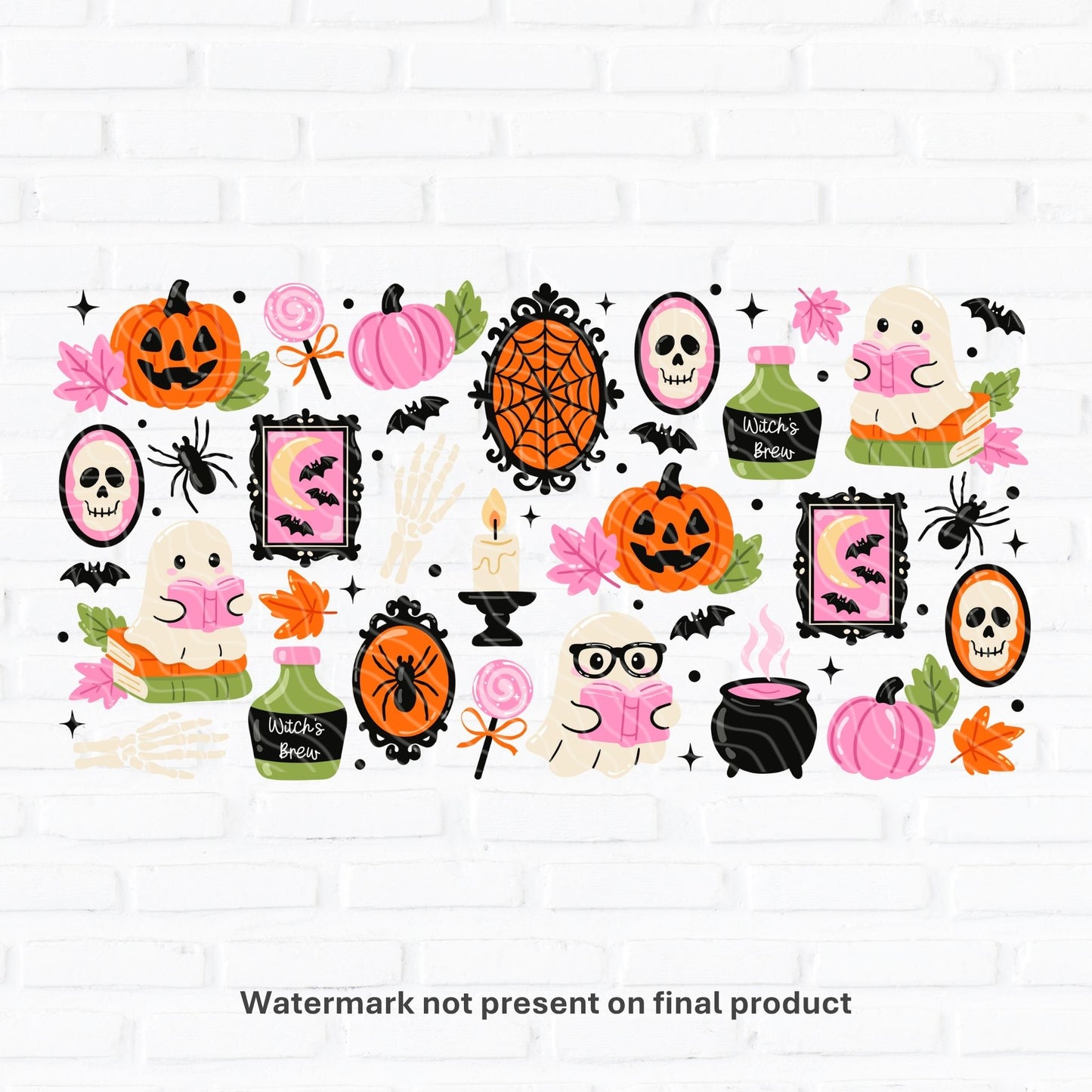 Witchy Boo Crew | UV DTF Wrap