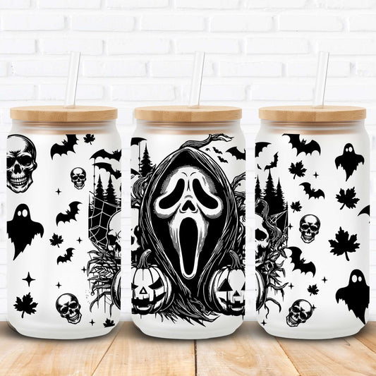 Halloween Ghostface | UV DTF Wrap